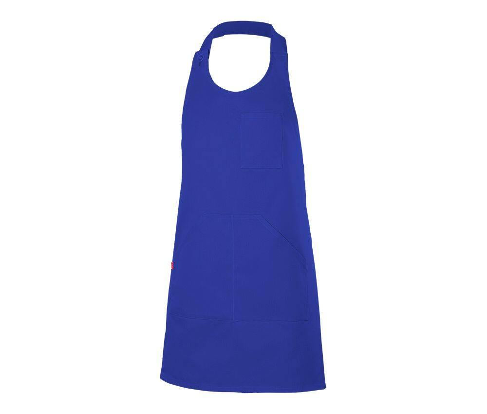 Velilla Short Buttoned Bib Apron