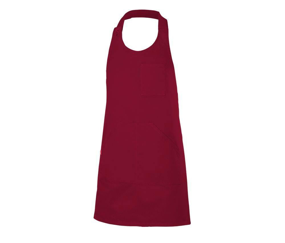 Velilla Short Buttoned Bib Apron