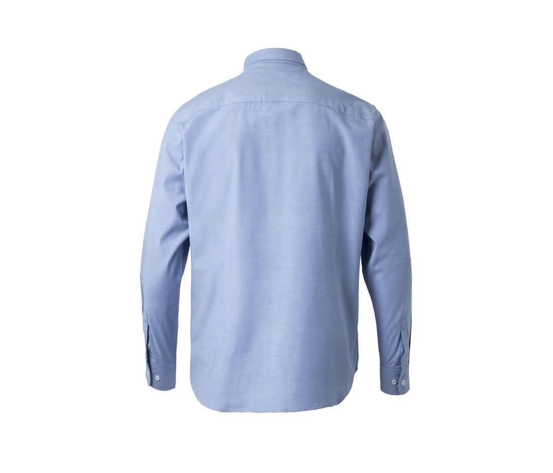 Velilla Men's Long-sleeve Stretch Oxford Shirt