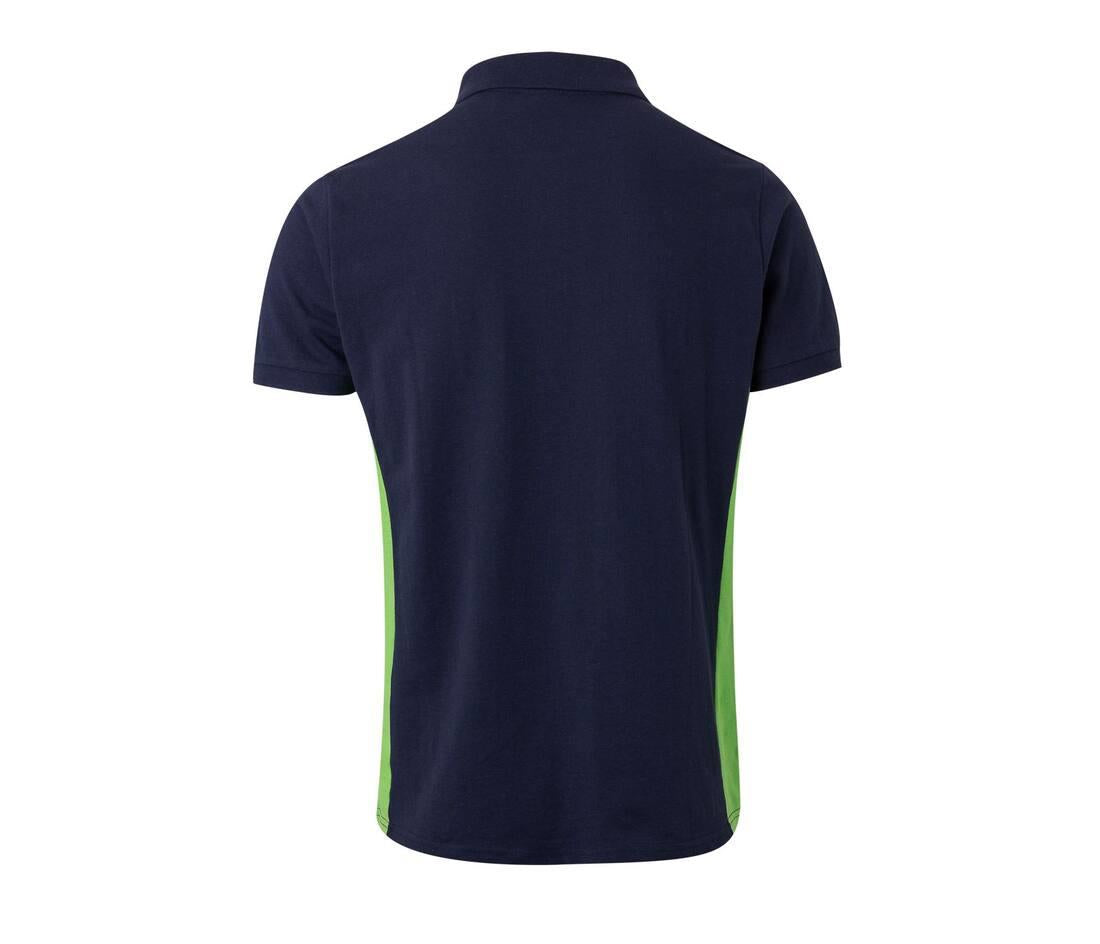 Velilla Two-tone Short Sleeve Polo Shirt