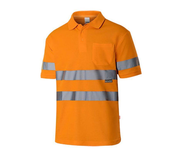 Velilla High Visibility Ss Polo Shirt