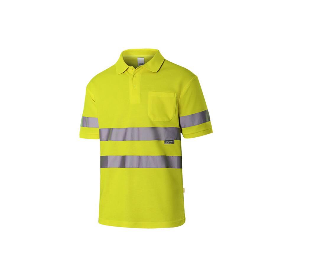 Velilla High Visibility Ss Polo Shirt