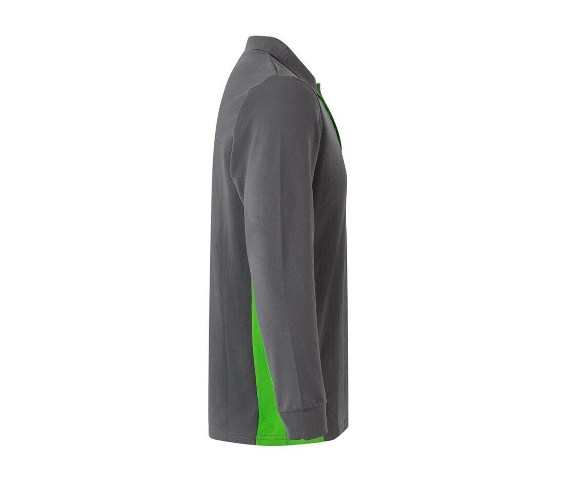 Velilla Two-tone Long-sleeve Polo Shirt