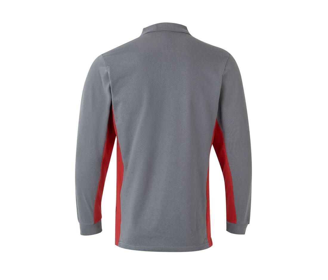 Velilla Two-tone Long-sleeve Polo Shirt