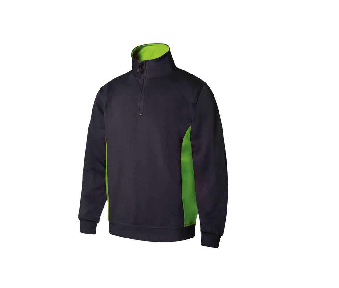 Velilla Two-tone Half-zip Sweatshirt