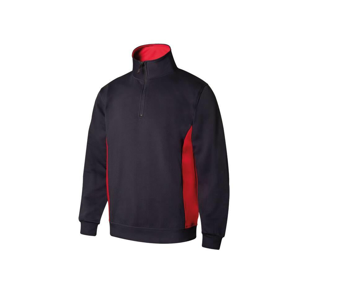 Velilla Two-tone Half-zip Sweatshirt