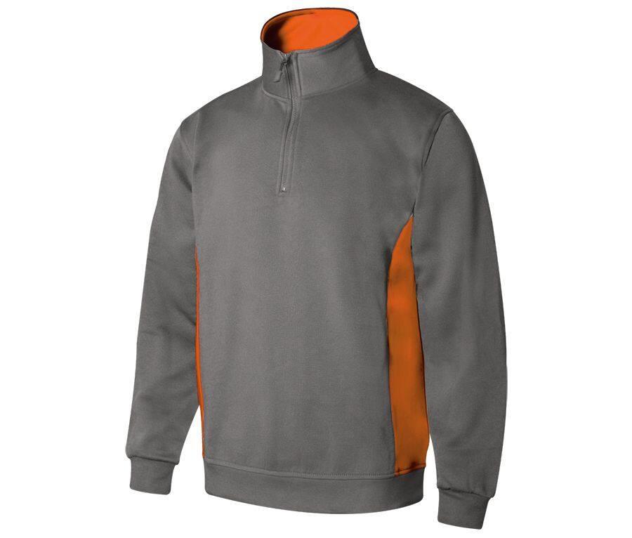 Velilla Two-tone Half-zip Sweatshirt