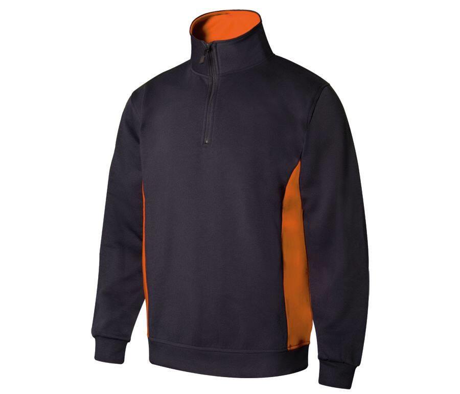 Velilla Two-tone Half-zip Sweatshirt