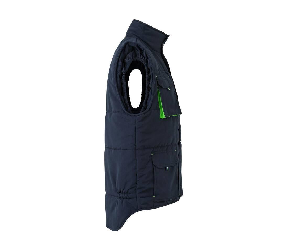 Velilla Two-tone Multi-pocket Padded Vest