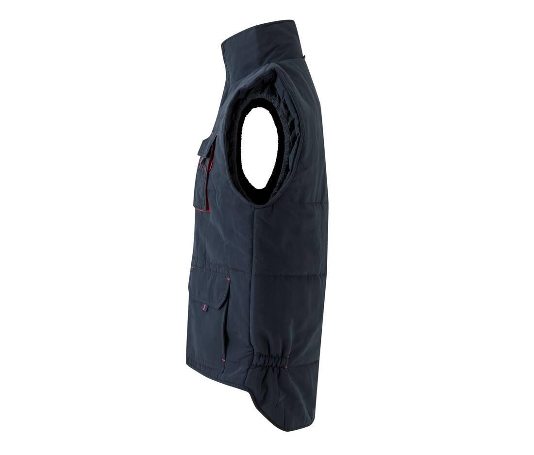 Velilla Two-tone Multi-pocket Padded Vest