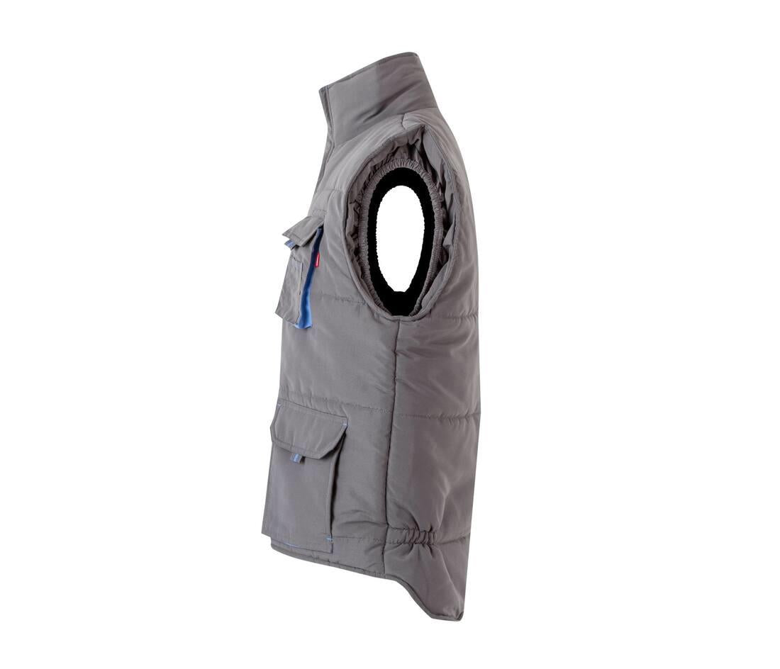 Velilla Two-tone Multi-pocket Padded Vest