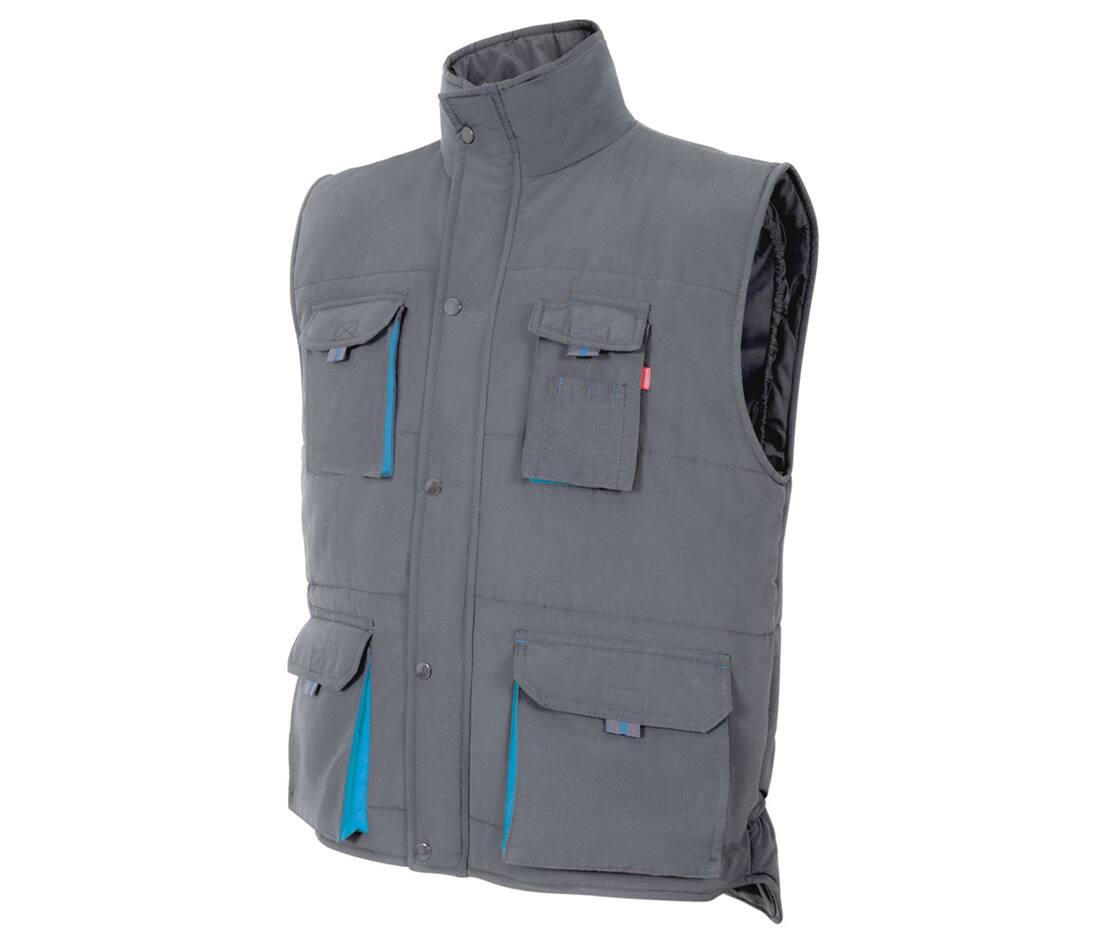 Velilla Two-tone Multi-pocket Padded Vest