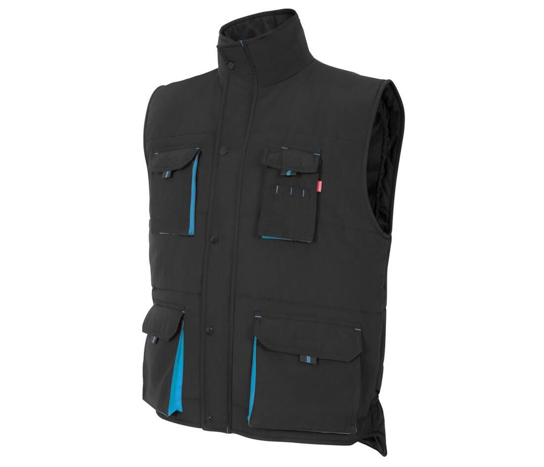 Velilla Two-tone Multi-pocket Padded Vest