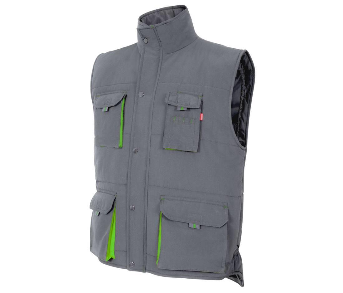 Velilla Two-tone Multi-pocket Padded Vest