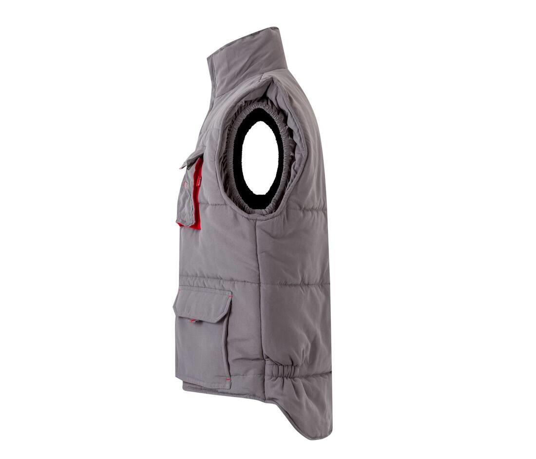 Velilla Two-tone Multi-pocket Padded Vest