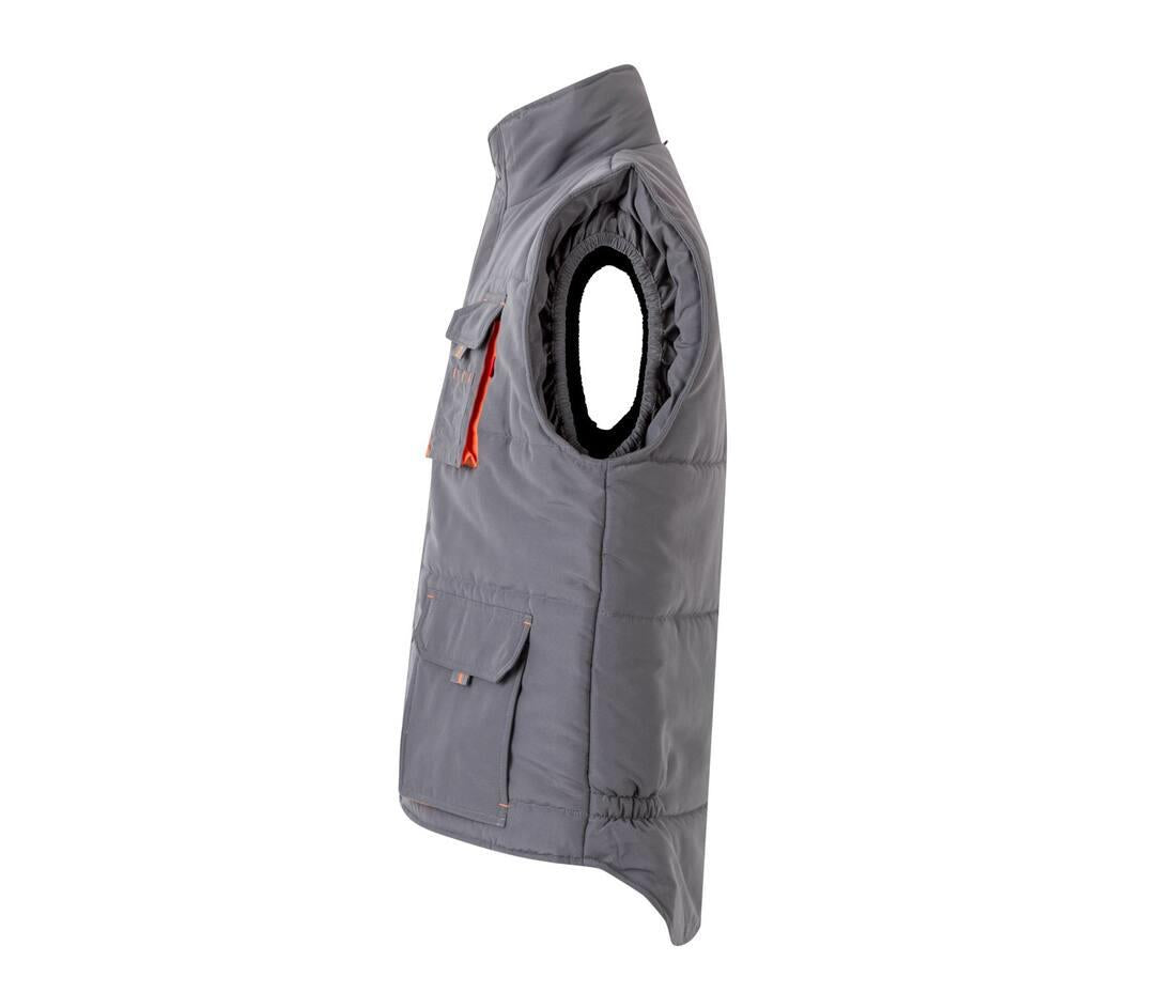 Velilla Two-tone Multi-pocket Padded Vest