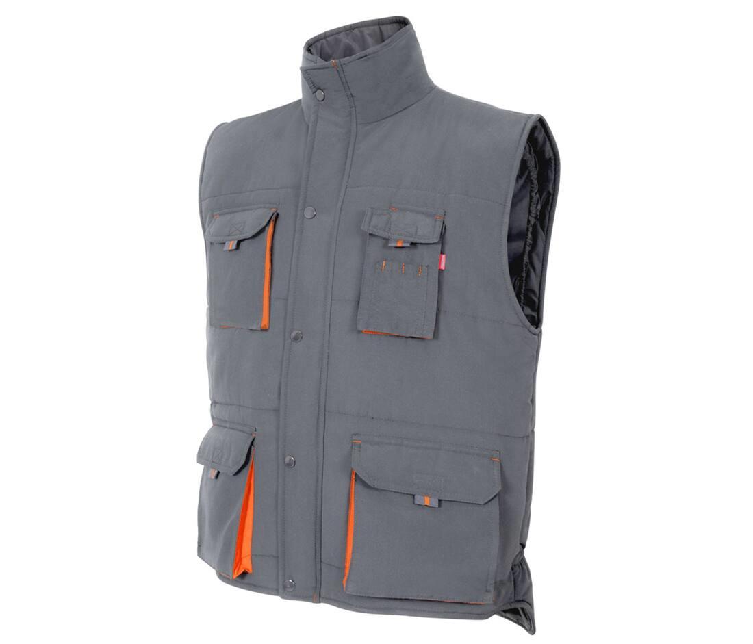 Velilla Two-tone Multi-pocket Padded Vest