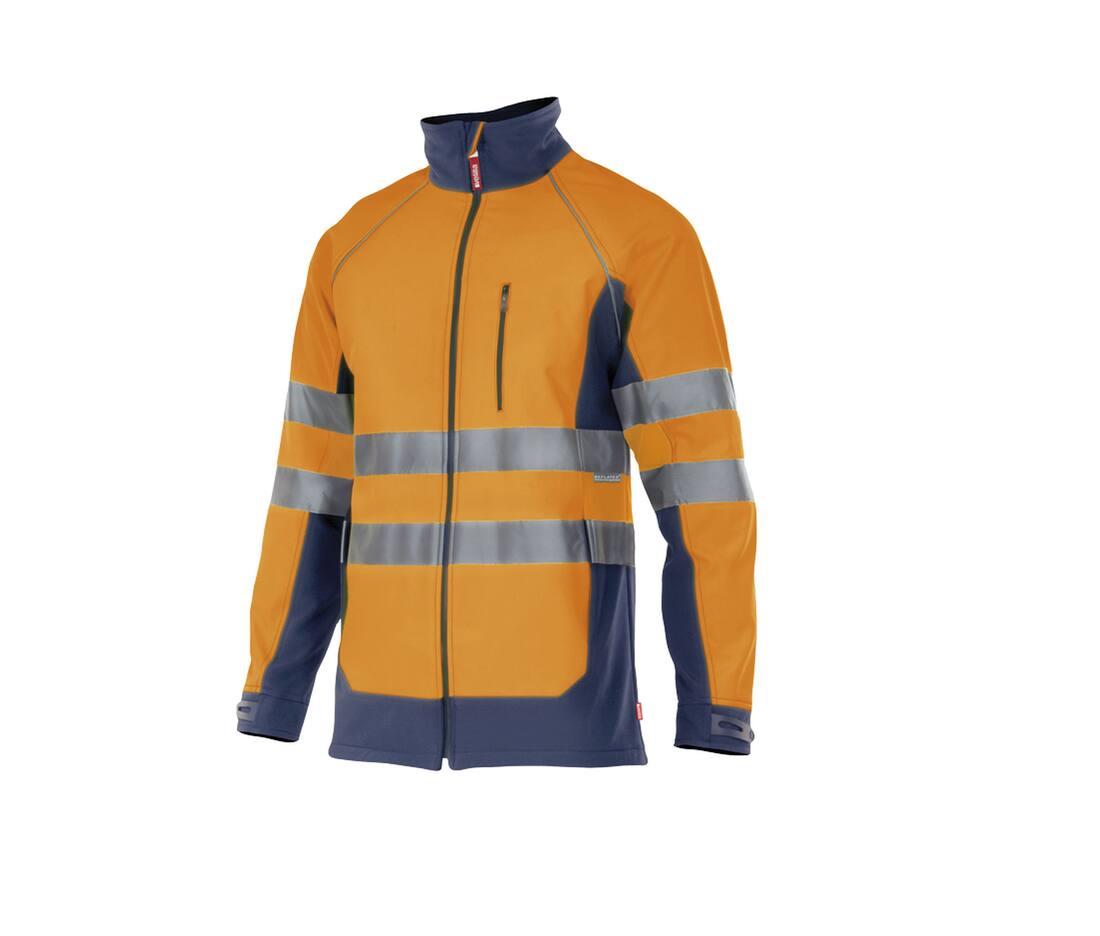 Velilla Two-tone High Visibility Softshell Jacket
