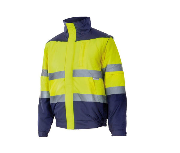 Velilla Two-tone High Visibility Padded Jacket