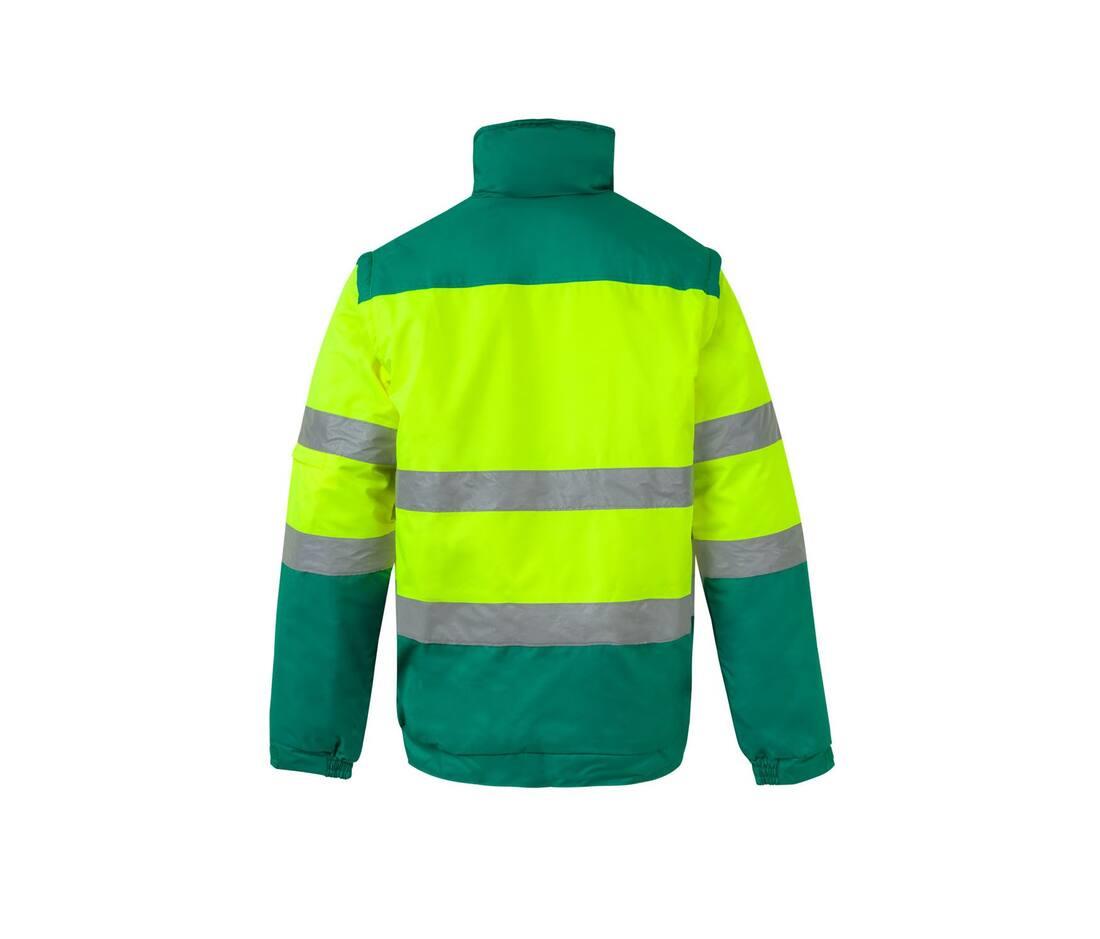 Velilla Two-tone High Visibility Padded Jacket