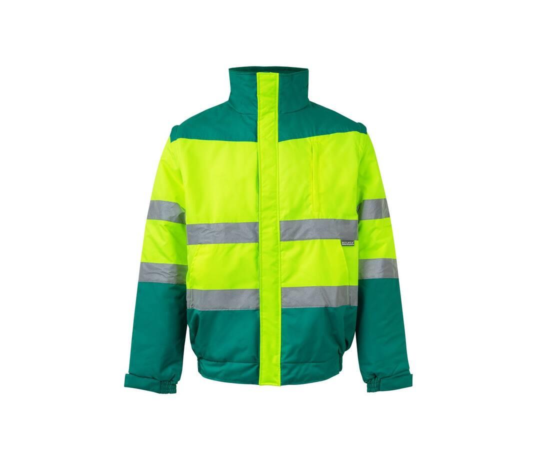 Velilla Two-tone High Visibility Padded Jacket