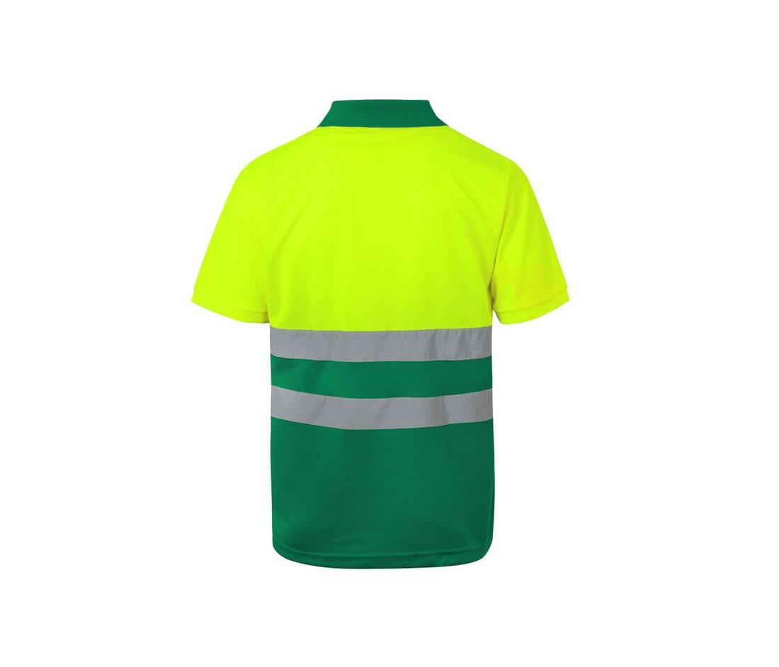 Velilla Two-tone High Visibility Short Sleeve Polo Shirt