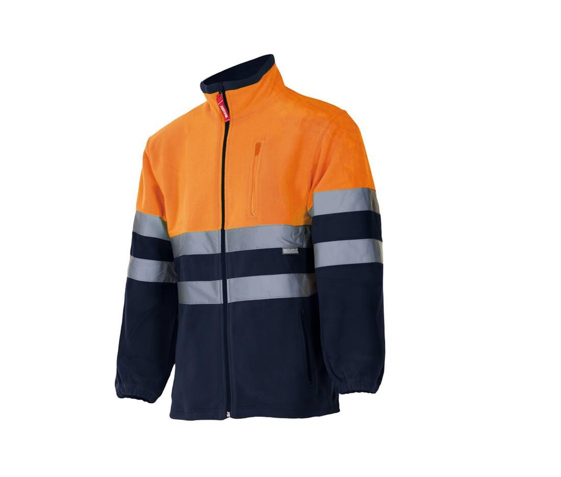 Velilla Two-tone High Visibility Fleece Jacket