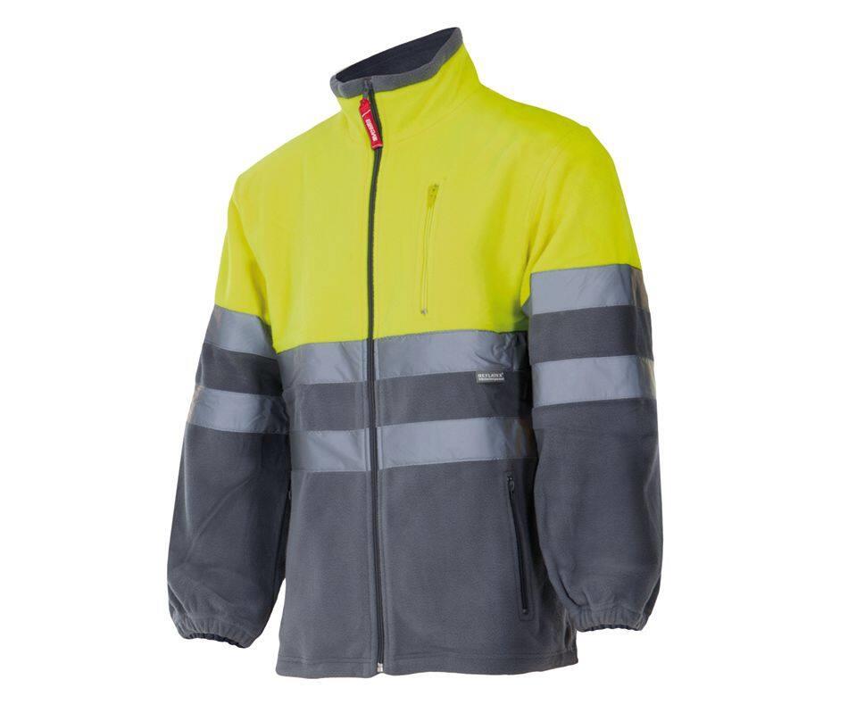 Velilla Two-tone High Visibility Fleece Jacket
