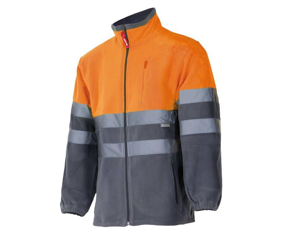 Velilla Two-tone High Visibility Fleece Jacket