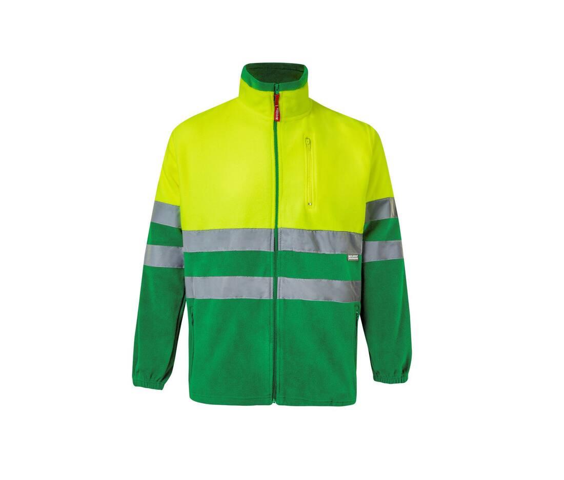 Velilla Two-tone High Visibility Fleece Jacket