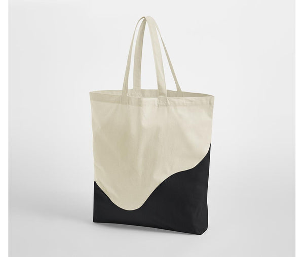 Westford Mill Organic Cotton Wave Print Maxi Tote