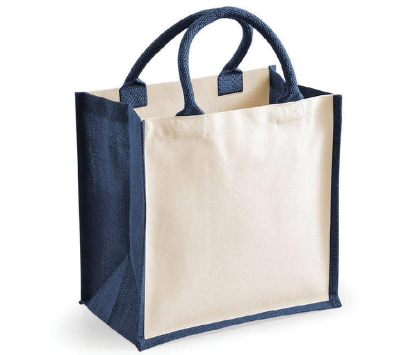 Westford Mill Printer's Midi Jute Bag
