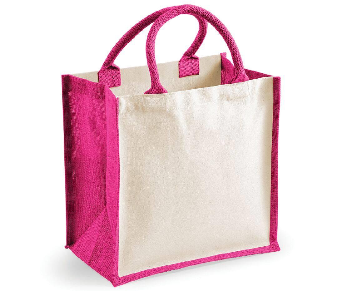 Westford Mill Printer's Midi Jute Bag