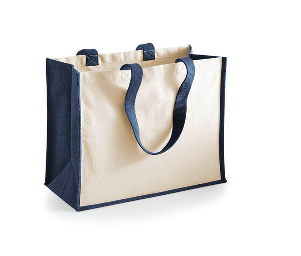 Westford Mill Printer's Jute Classic Shopper