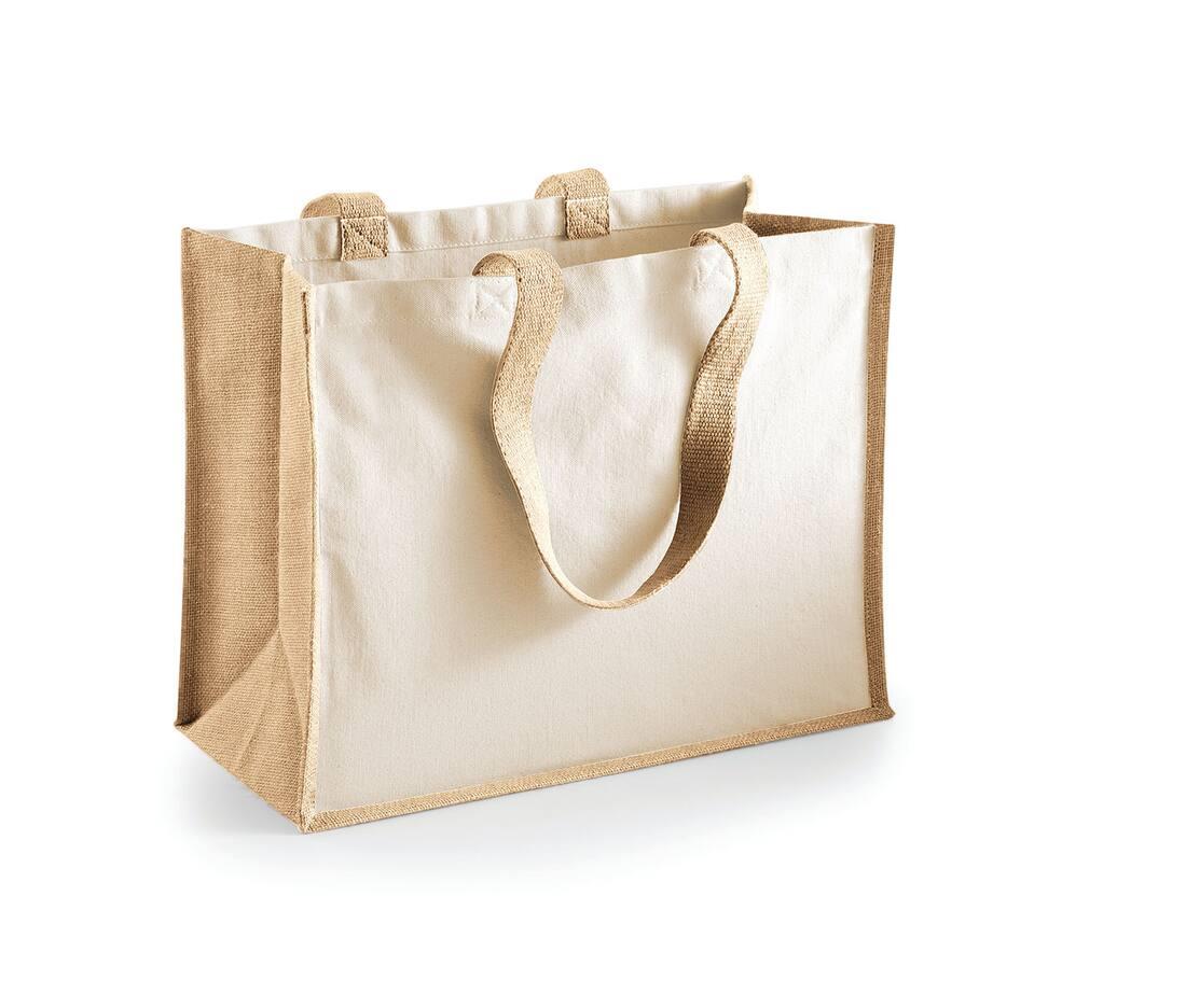 Westford Mill Printer's Jute Classic Shopper