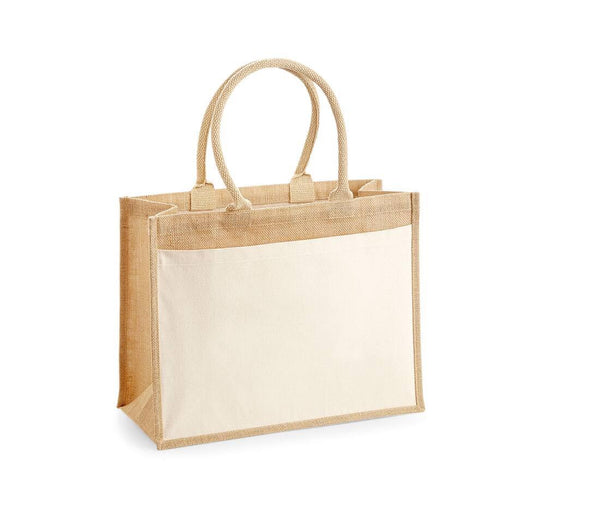 Westford Mill Cotton Pucket Jute Shopper