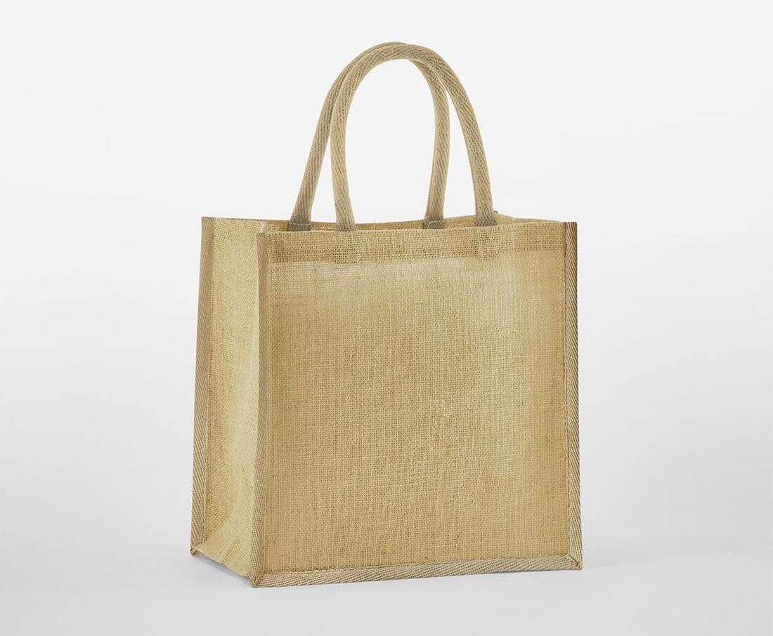 Westford Mill Natural Starched Jute Mini Gift Bag
