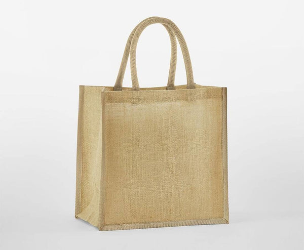 Westford Mill Natural Starched Jute Mini Gift Bag