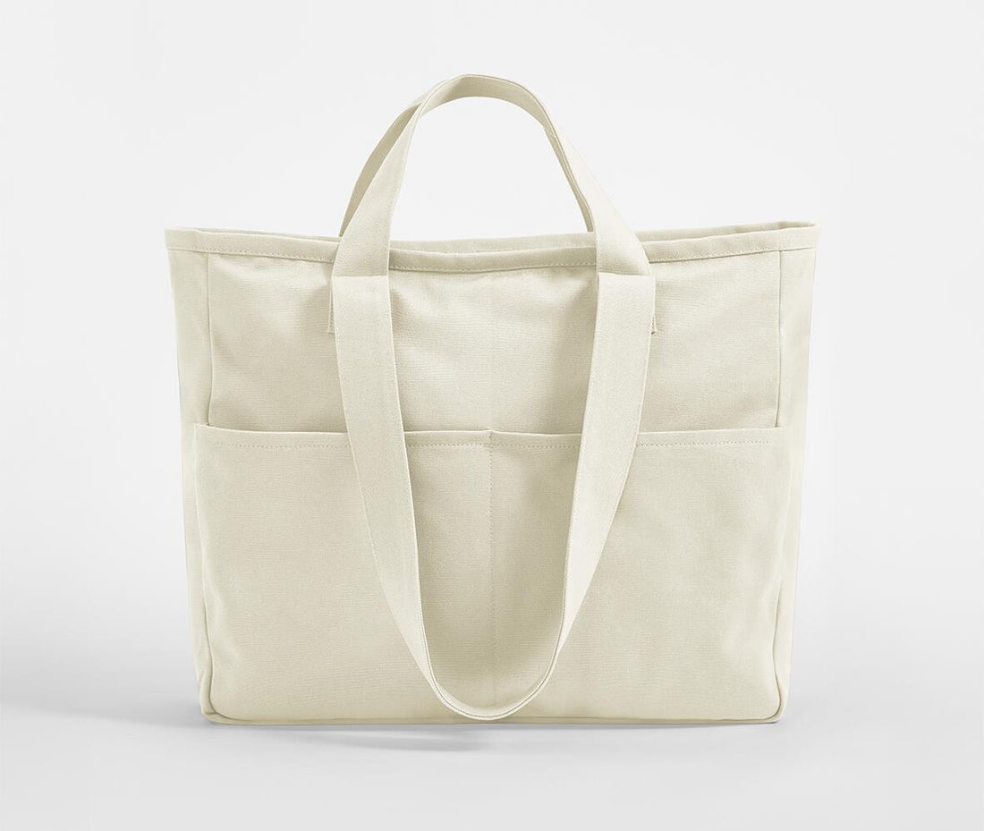 Westford Mill Dual Handle Cargo Pocket Tote