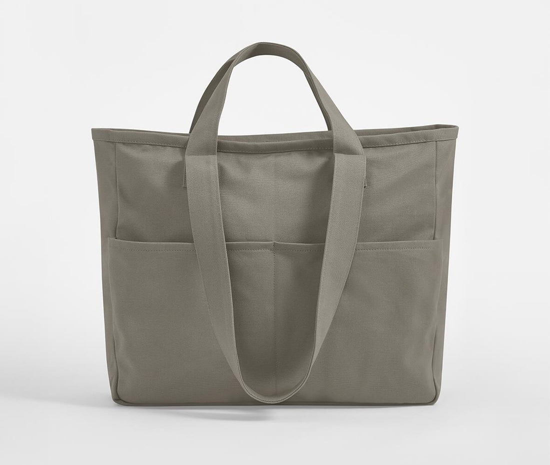 Westford Mill Dual Handle Cargo Pocket Tote