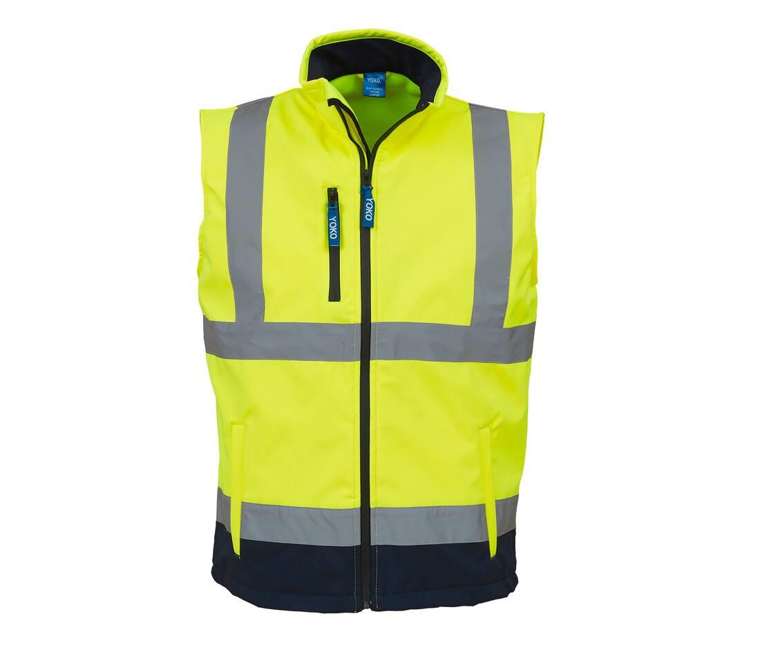Yoko Hi-vis Softshell Gilet