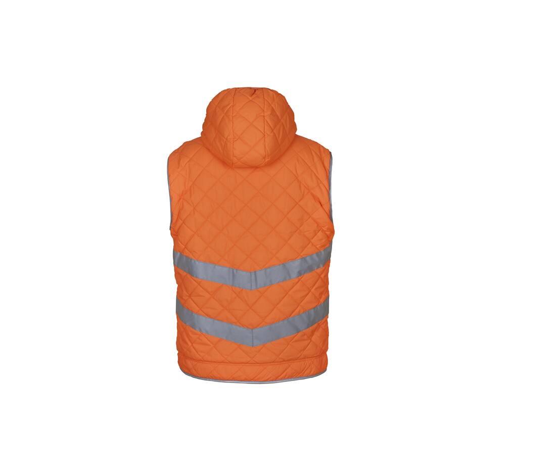 Yoko Hi-vis Kensington Hooded Gilet