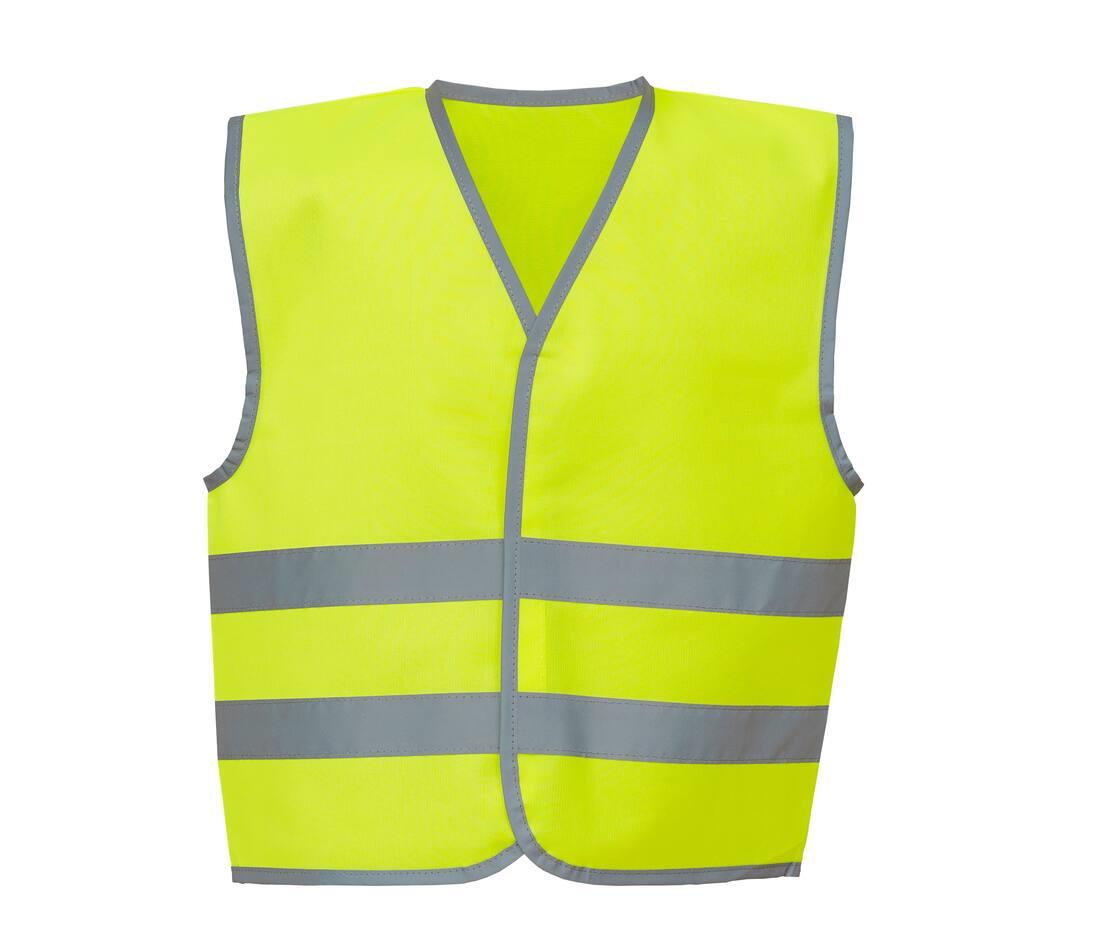 Yoko Hi-vis Reflective Border Kids Waistcoat