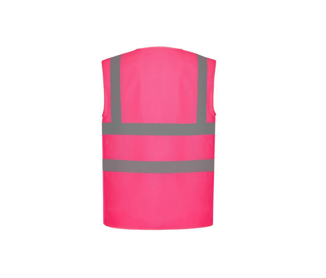 Yoko Top Cool Open Mesh 2 Band And Braces Waistcoat