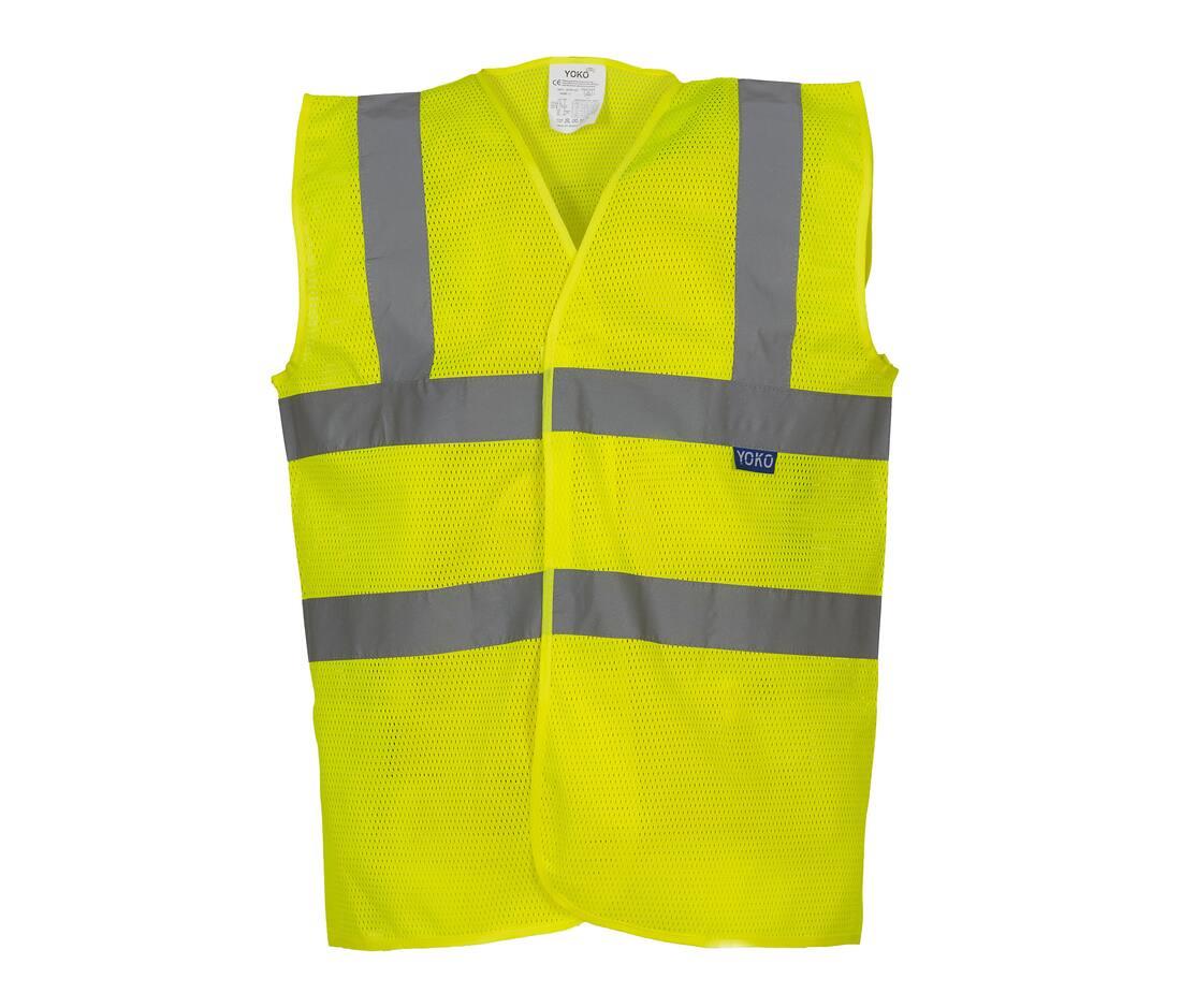 Yoko Top Cool Open Mesh 2 Band And Braces Waistcoat