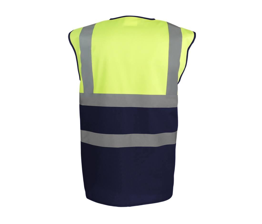 Yoko Hi Vis Two Tone Waistcoat