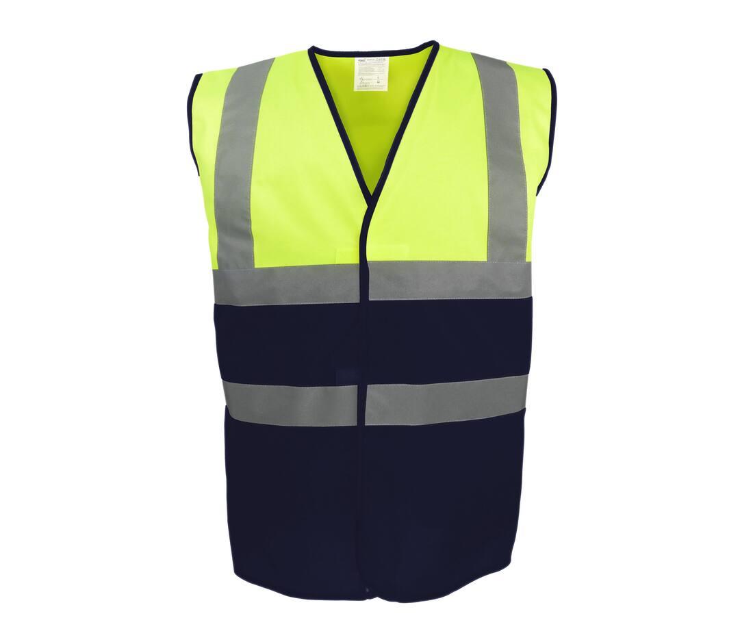 Yoko Hi Vis Two Tone Waistcoat