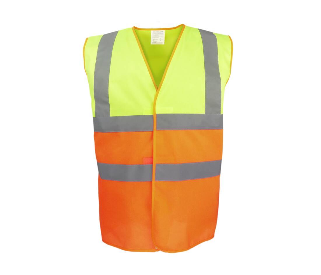 Yoko Hi Vis Two Tone Waistcoat