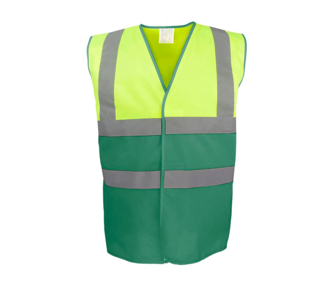 Yoko Hi Vis Two Tone Waistcoat