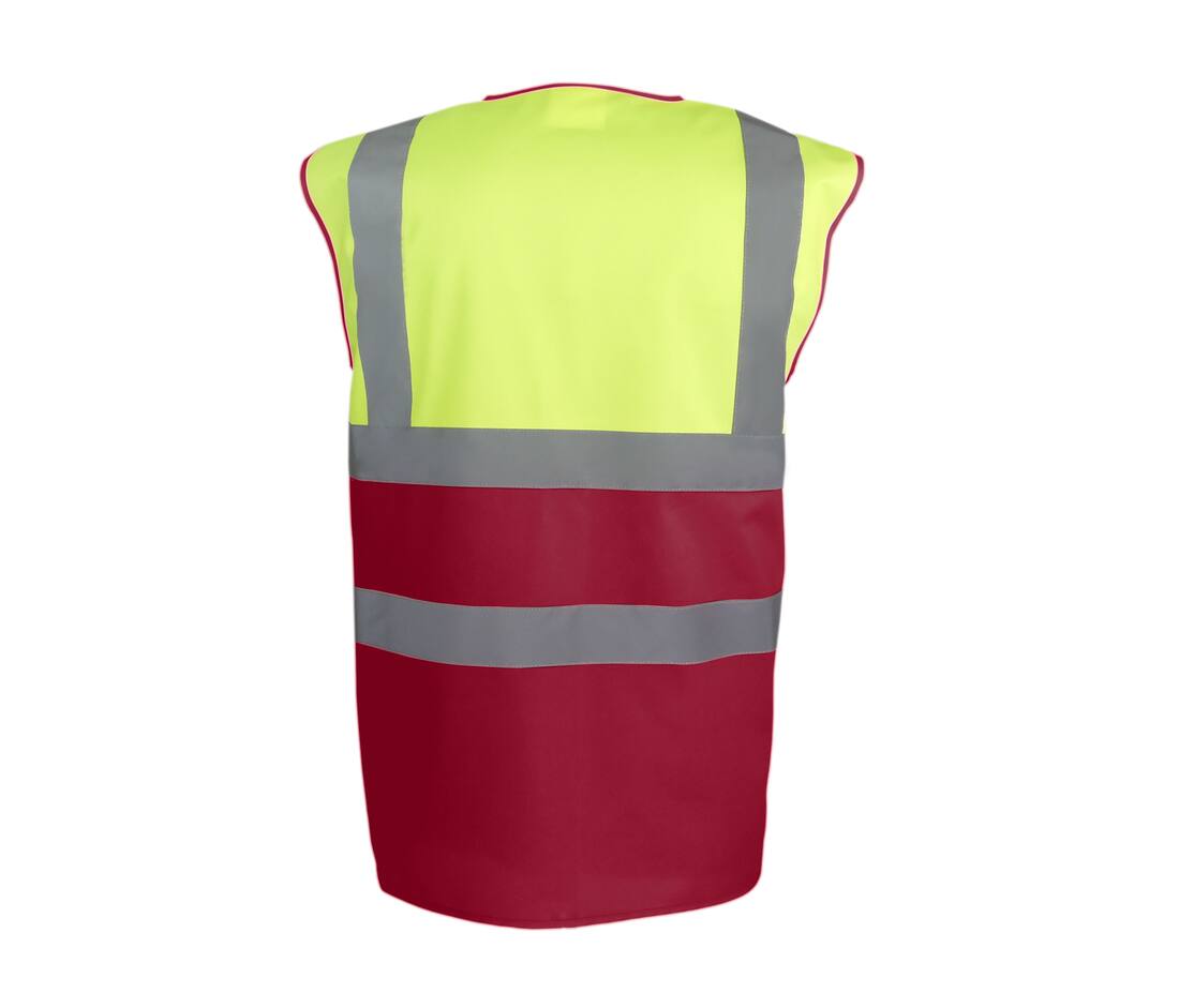 Yoko Hi Vis Two Tone Waistcoat